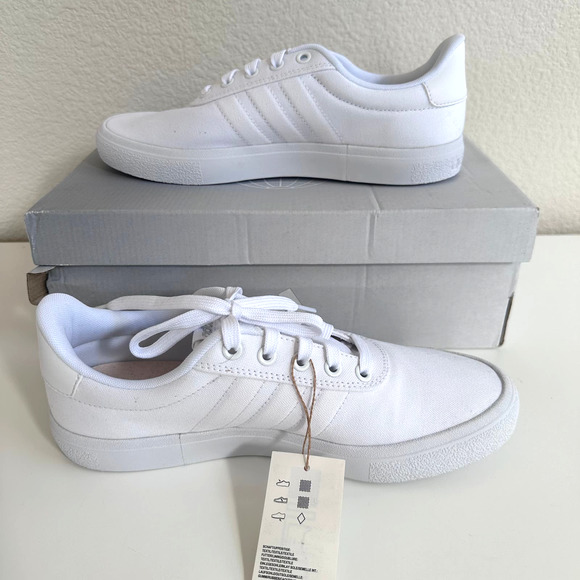 adidas Shoes Adidas Womens Vulc Raid3r Skate Shoe White Sneakers